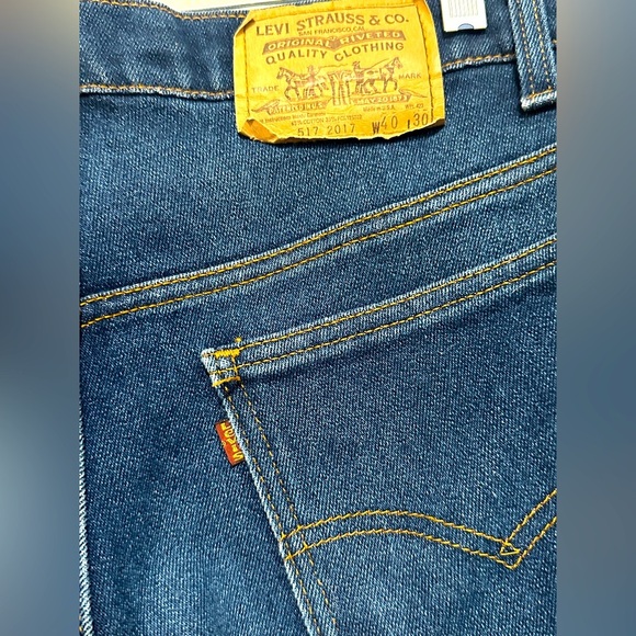 Levi’s 517’s, Men's Blue Jeans 40 X 30 - Picture 4 of 10